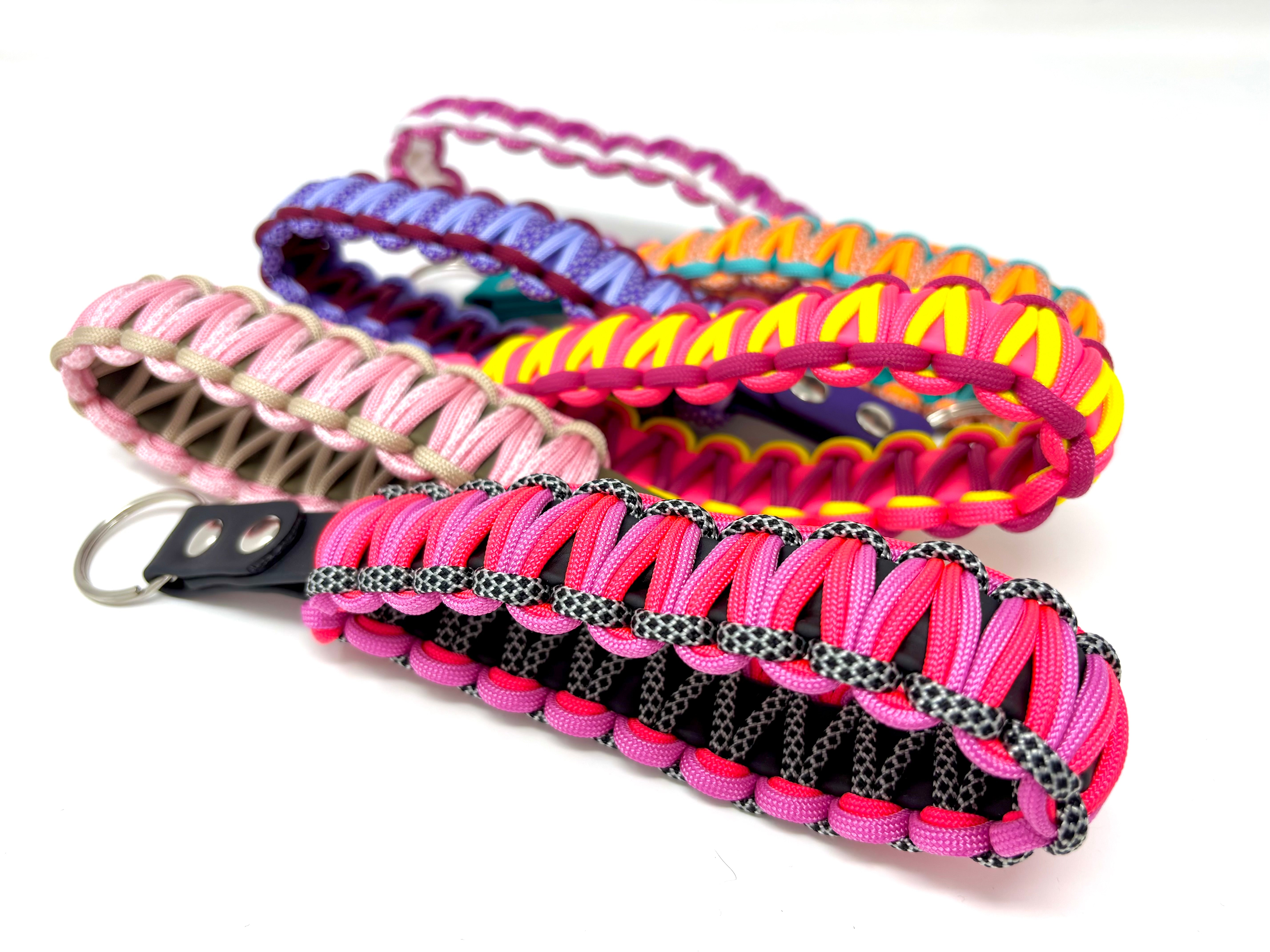 Porte-clés Big Balou en paracorde et Biothane