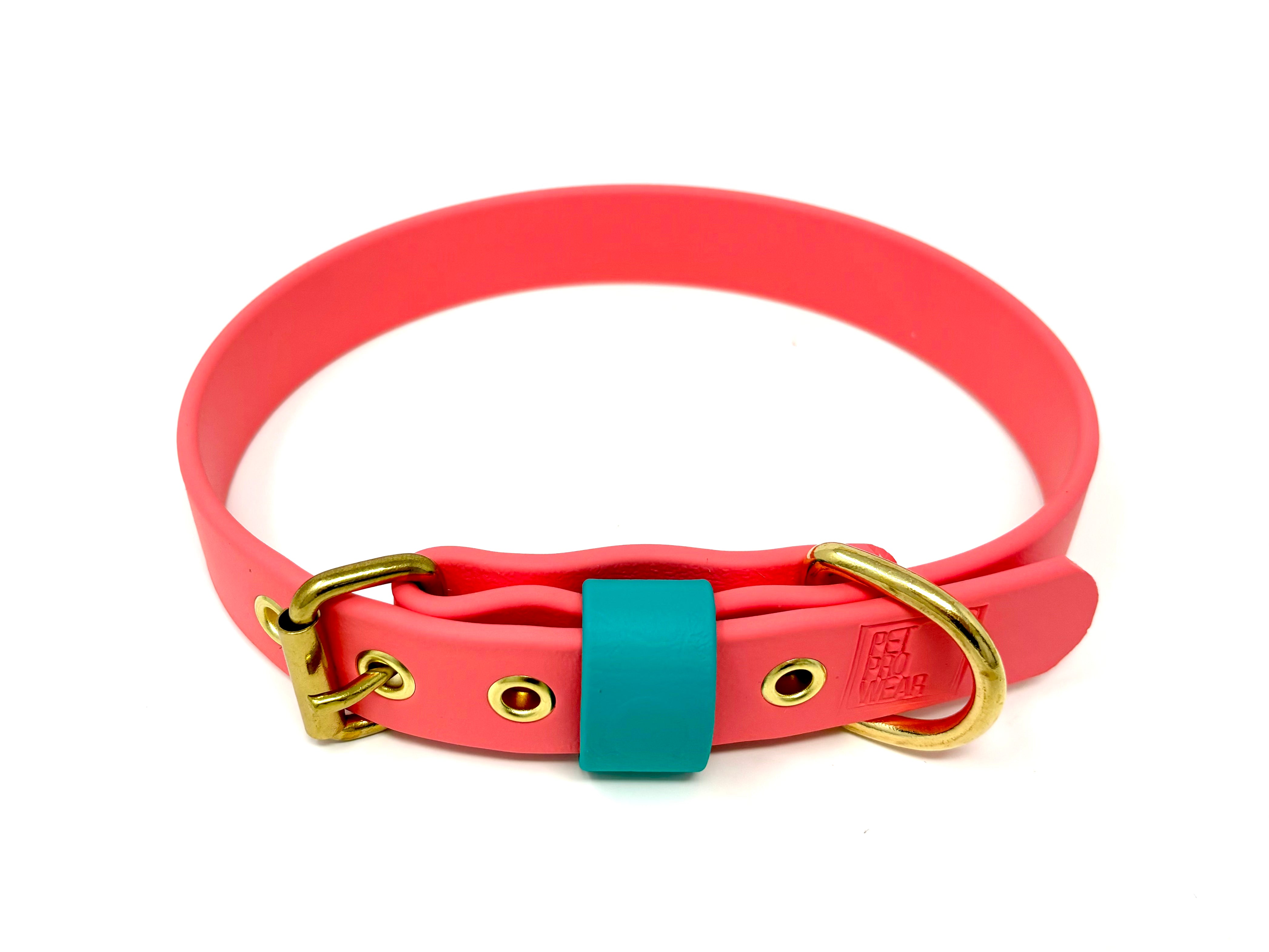 BIOTHANE PUR - CORAIL GANSE TURQUOISE