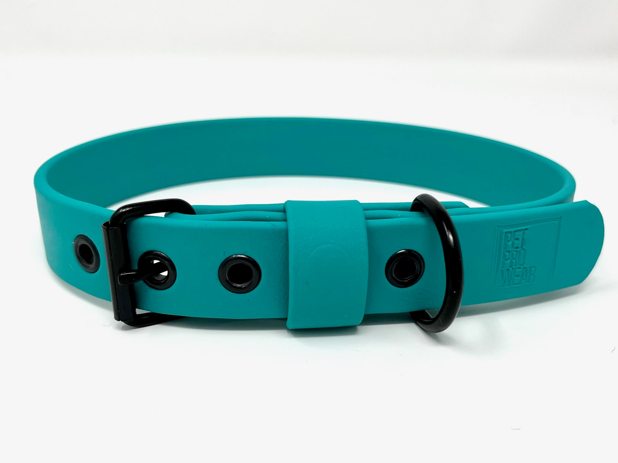 BIOTHANE PUR - TURQUOISE ET NOIR