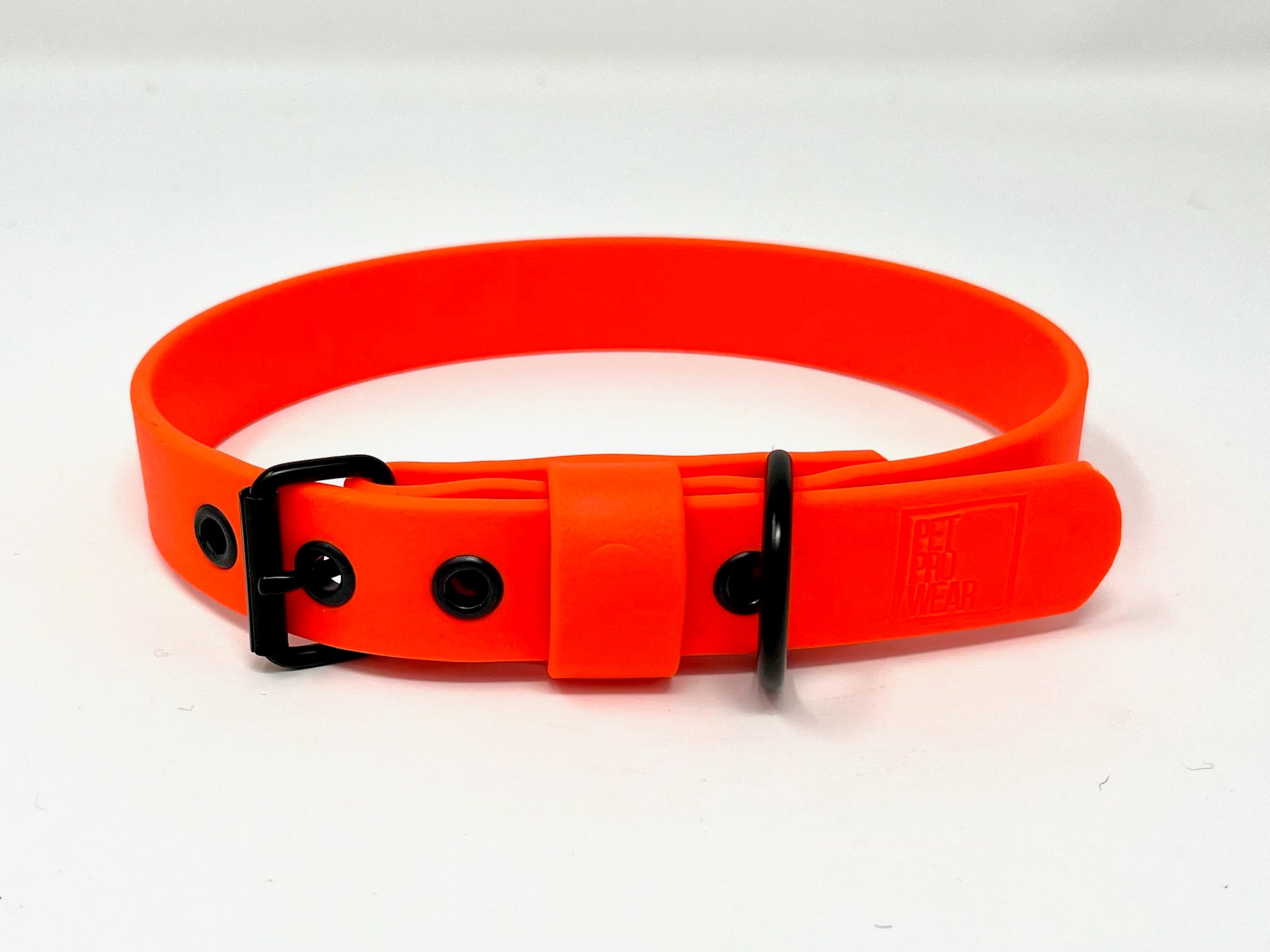 BIOTHANE PUR - ORANGE ET NOIR