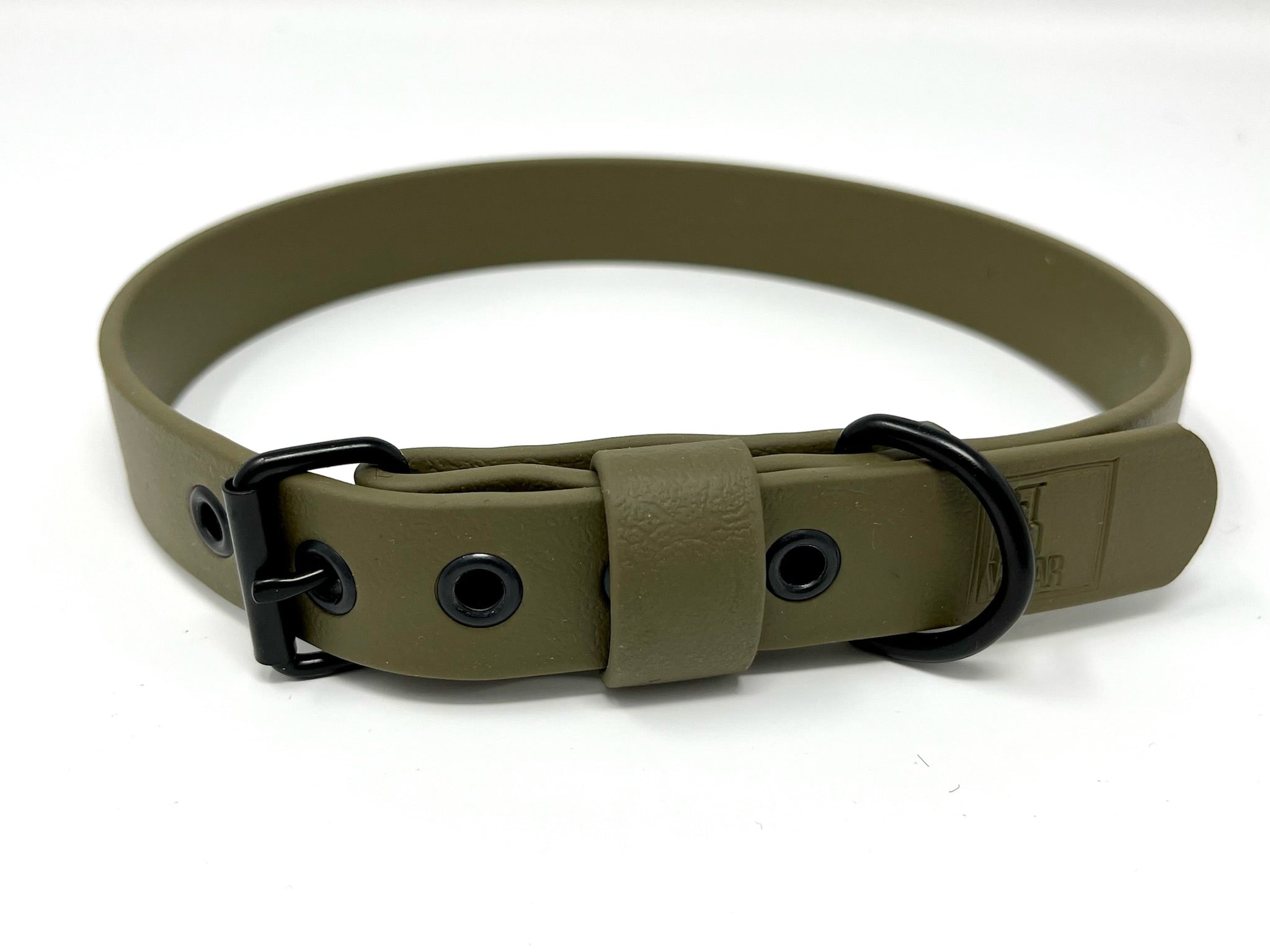 BIOTHANE PUR - OLIVE ET NOIR