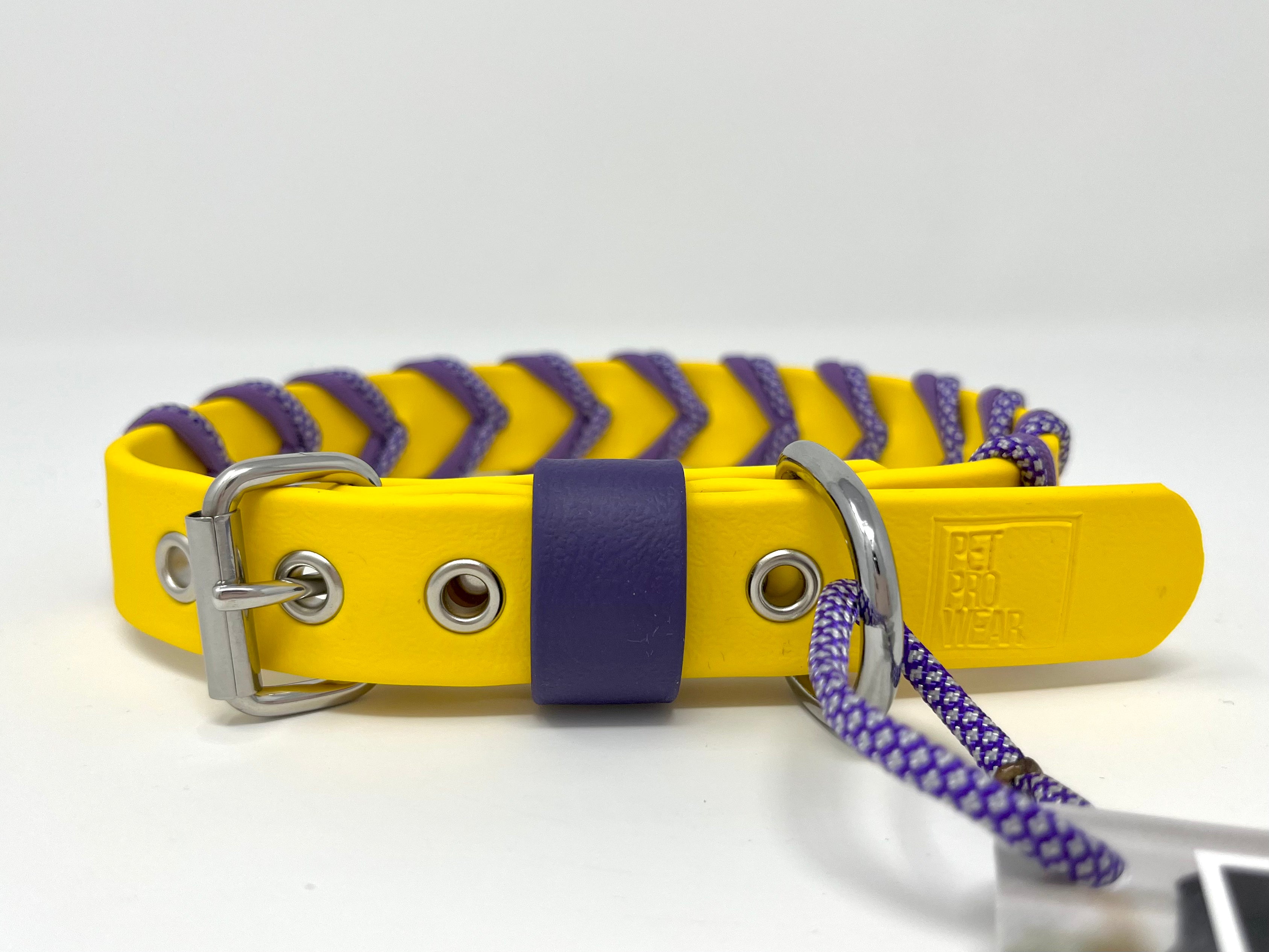 ZÉBRÉ - JAUNE ET MAUVE