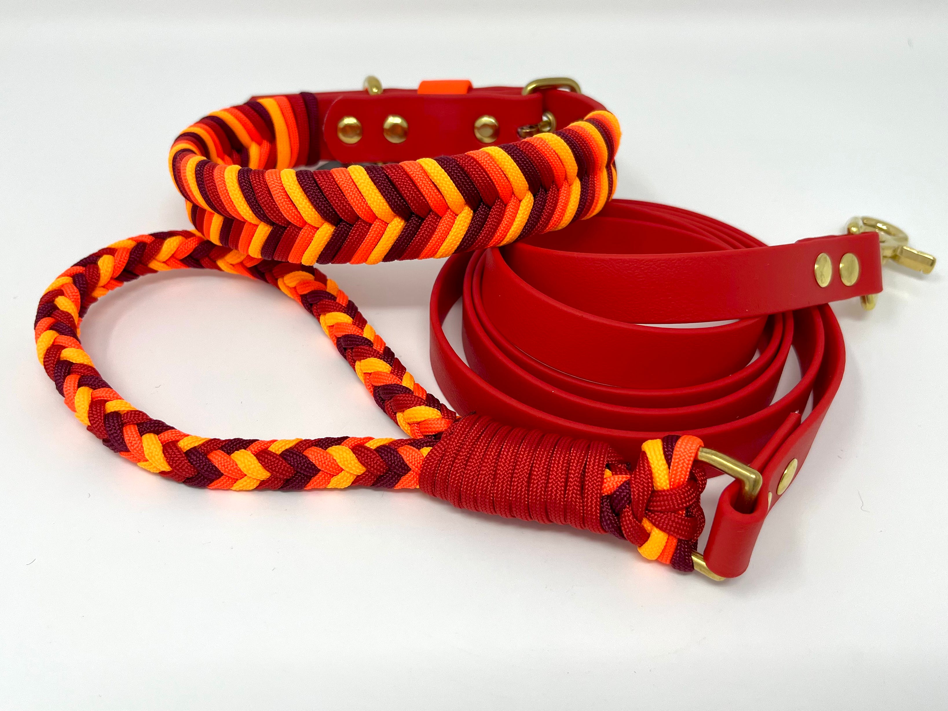 LAISSE - JAUNE / ORANGE / ROUGE / BURGUNDY